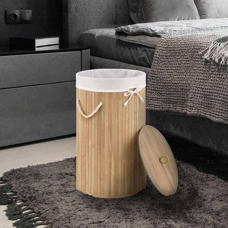 Paniers à Linge en Bambou : Avis et Comparatif des 4 Meilleurs