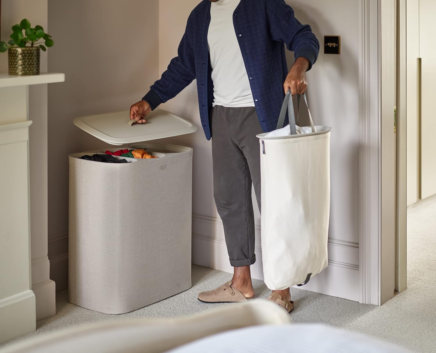 Quel panier à linge 3 compartiments acheter